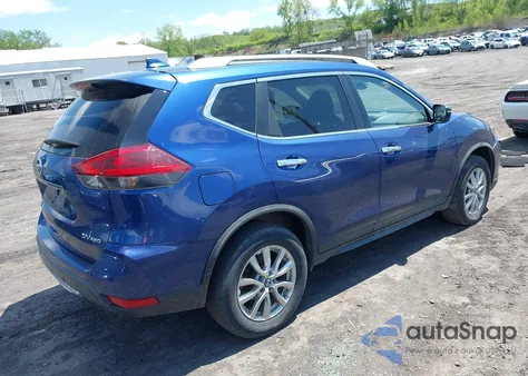 2019 Nissan Rogue Sv z USA, uszkodzony, nr VIN KNMAT2MV0KP539273